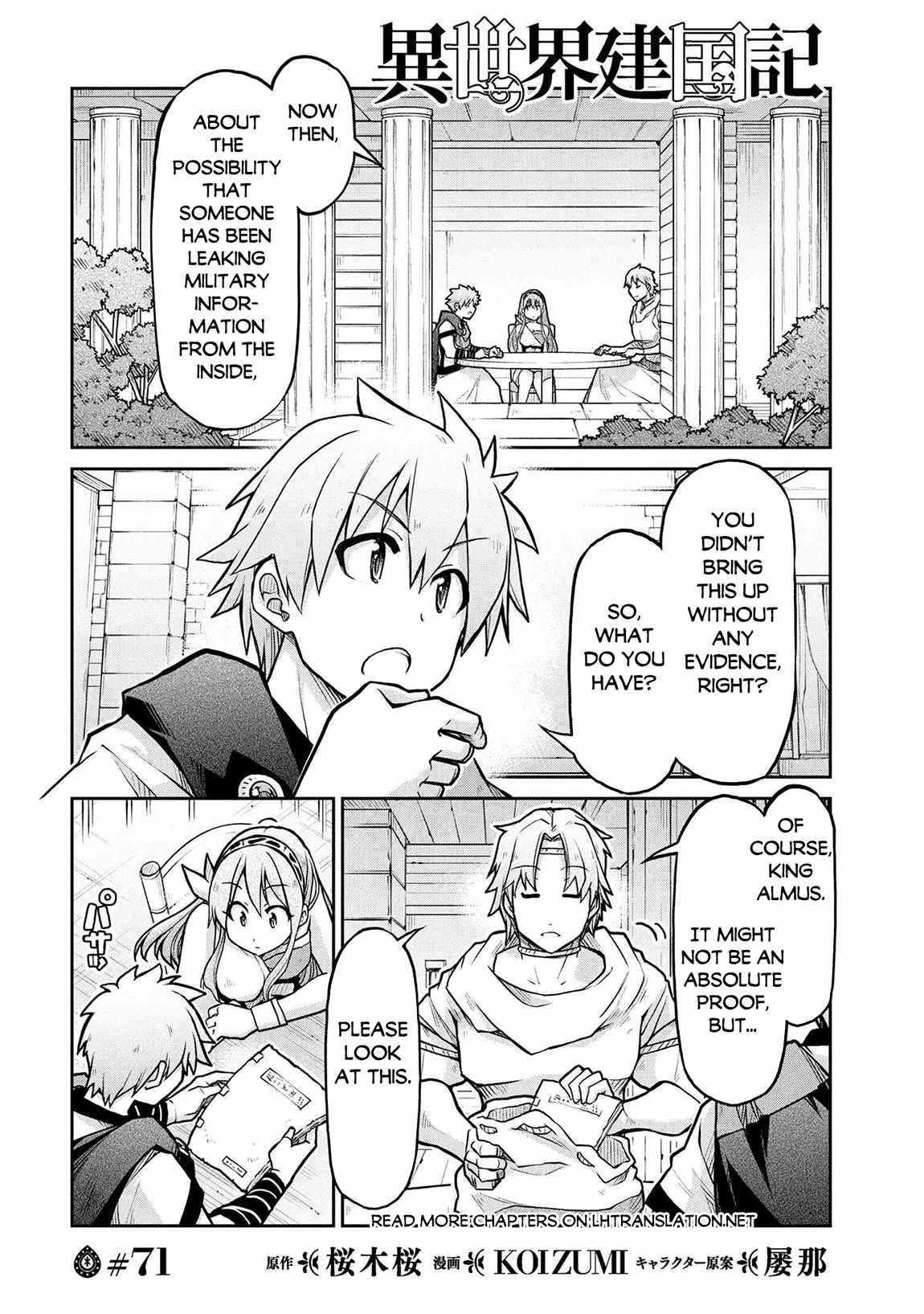 Isekai Kenkokuki Chapter 71 - Page 1
