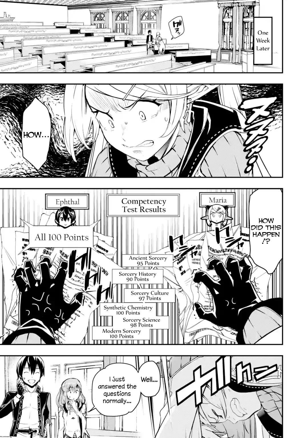 The Unsuccessful Yet Academically Unparalleled Sage ~A Cheating S-Rank Sorcerer’s Post-Rebirth Adventurer Log~ Chapter 18.3 - Page 7