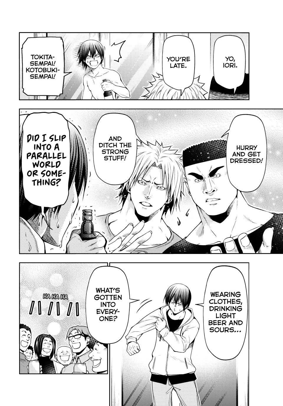 Grand Blue Chapter 100 - Page 12
