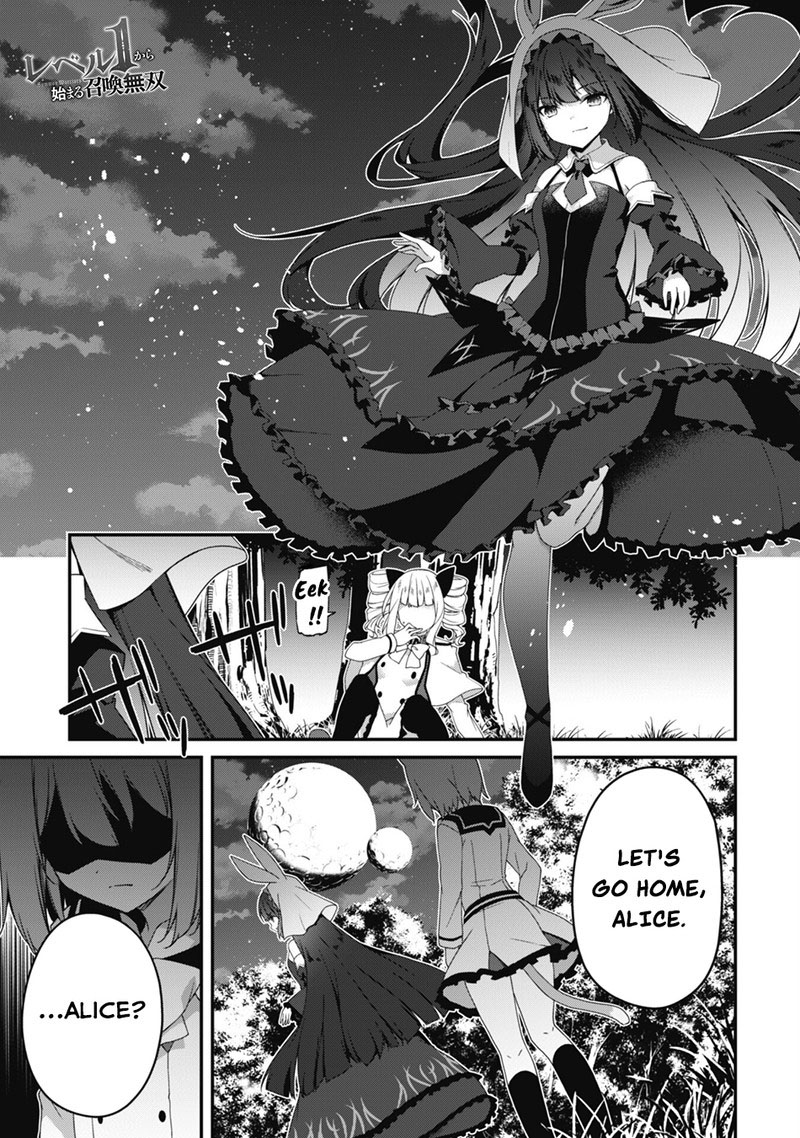 Level 1 kara Hajimaru Shoukan Musou Chapter 18 - Page 1