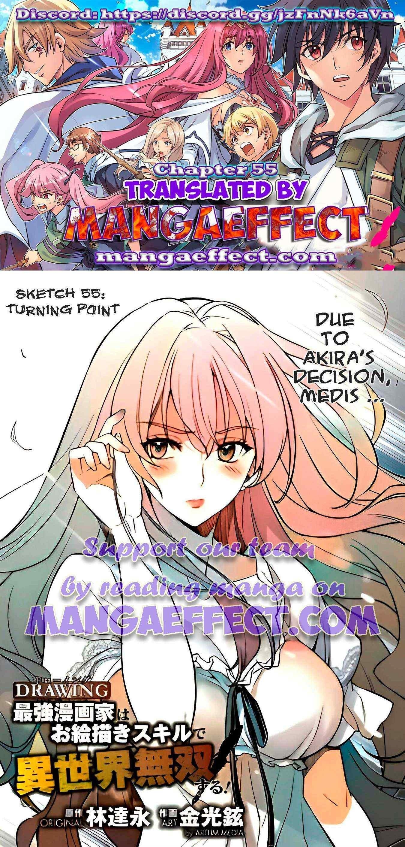 Drawing: Saikyou Mangaka wa Oekaki Skill de Isekai Musou Suru! Chapter 55 - Page 1